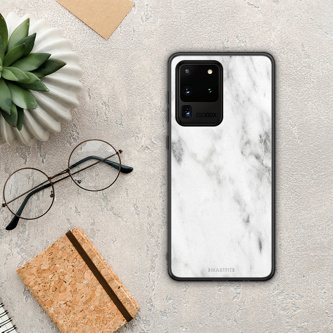 Marble White - Samsung Galaxy S20 Ultra case