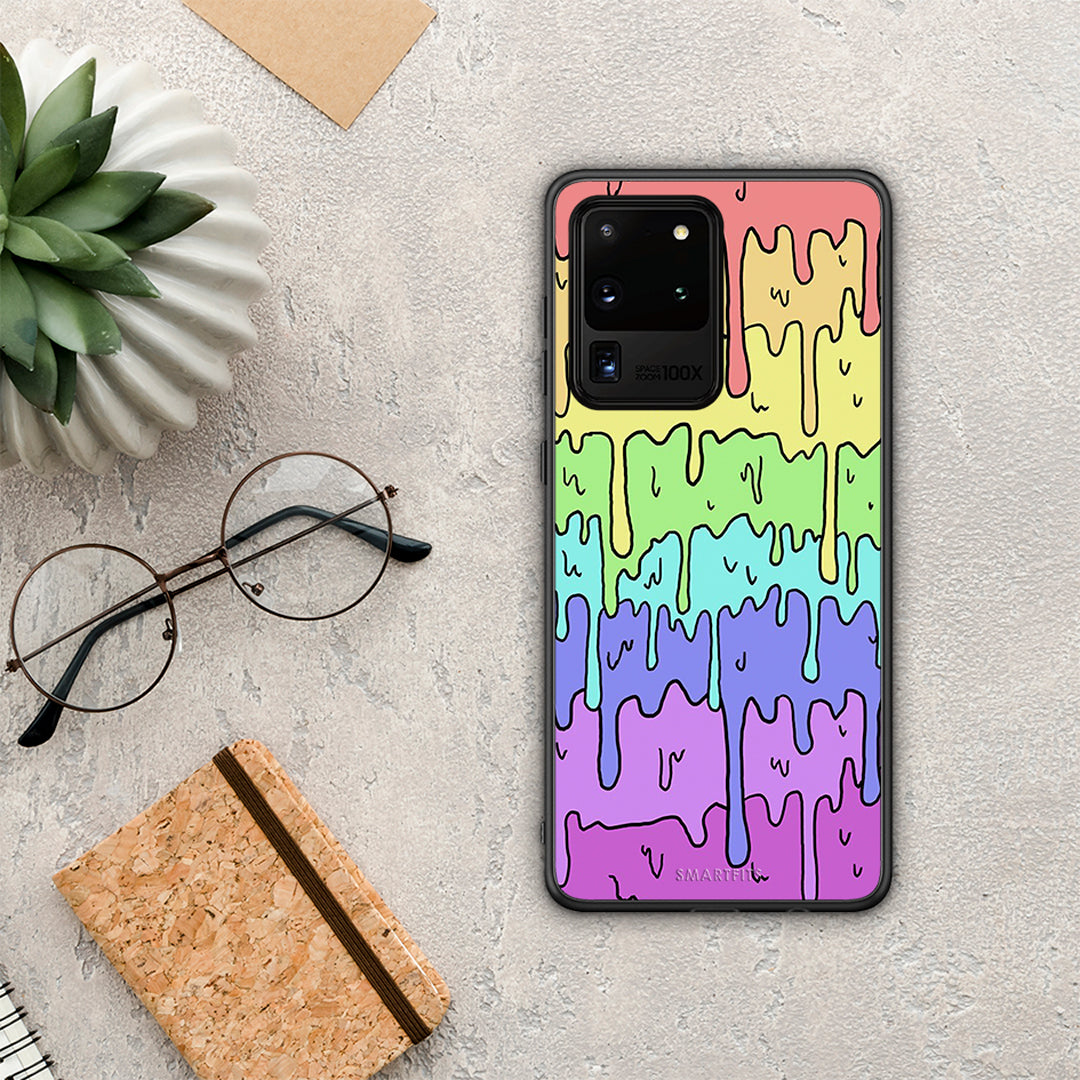 Melting Rainbow - Samsung Galaxy S20 Ultra case