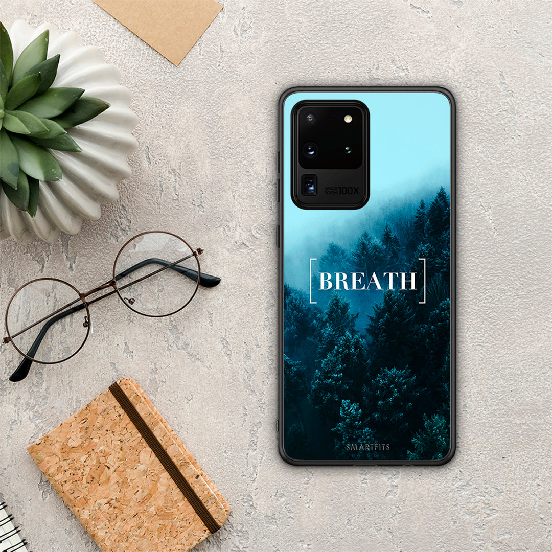 Quote Breath - Samsung Galaxy S20 Ultra case