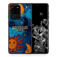 Thumbnail for Θήκη Samsung S20 Ultra Screaming Sky από τη Smartfits με σχέδιο στο πίσω μέρος και μαύρο περίβλημα | Samsung S20 Ultra Screaming Sky case with colorful back and black bezels