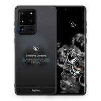 Thumbnail for Θήκη Samsung S20 Ultra Sensitive Content από τη Smartfits με σχέδιο στο πίσω μέρος και μαύρο περίβλημα | Samsung S20 Ultra Sensitive Content case with colorful back and black bezels