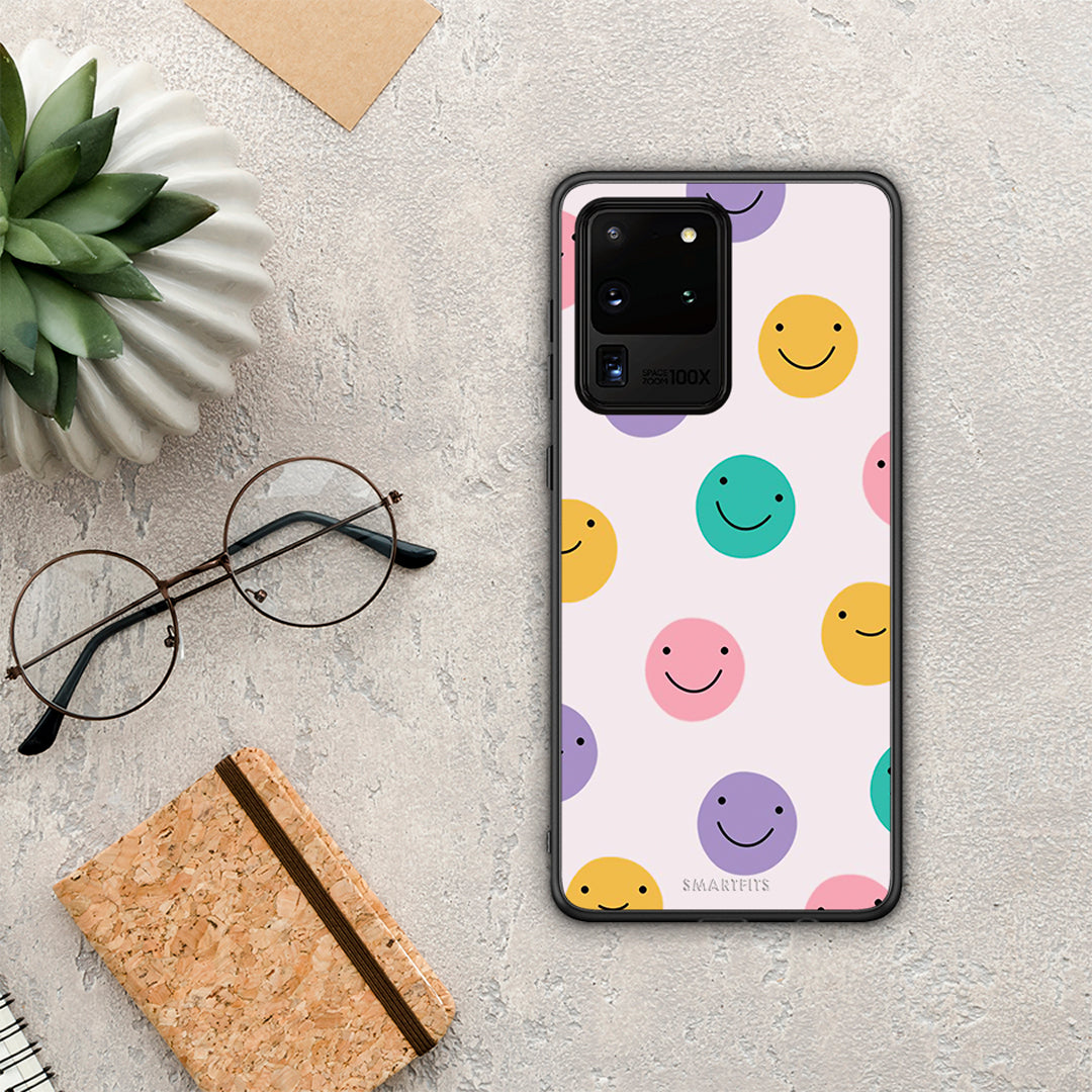 Smiley Faces - Samsung Galaxy S20 Ultra Case