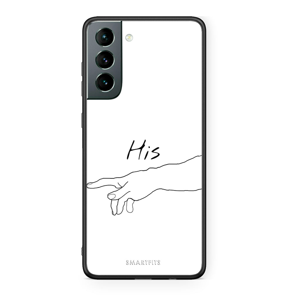 Samsung S21 Aeshetic Love 2 Θήκη Αγίου Βαλεντίνου από τη Smartfits με σχέδιο στο πίσω μέρος και μαύρο περίβλημα | Smartphone case with colorful back and black bezels by Smartfits