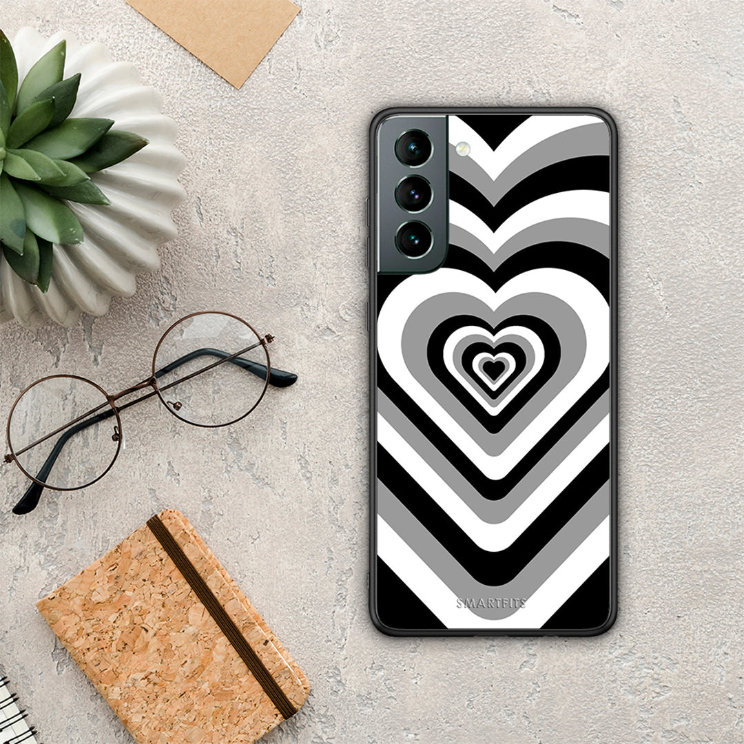 Black Hearts - Samsung Galaxy S21 case