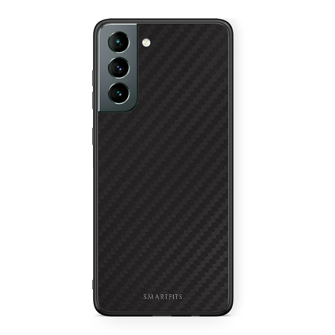 Samsung S21 Carbon Black θήκη από τη Smartfits με σχέδιο στο πίσω μέρος και μαύρο περίβλημα | Smartphone case with colorful back and black bezels by Smartfits