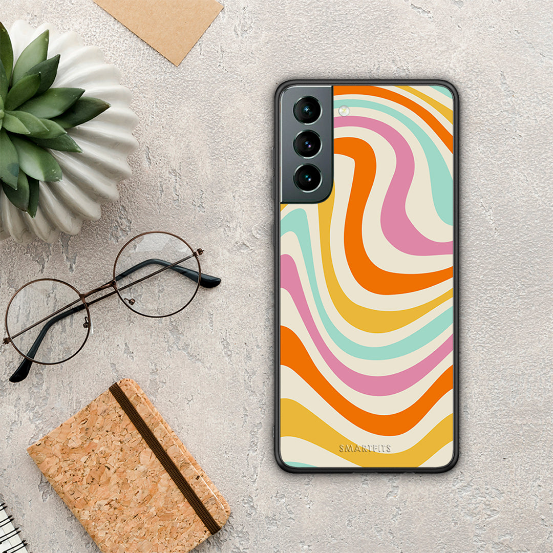 Colorful Waves - Samsung Galaxy S21 case