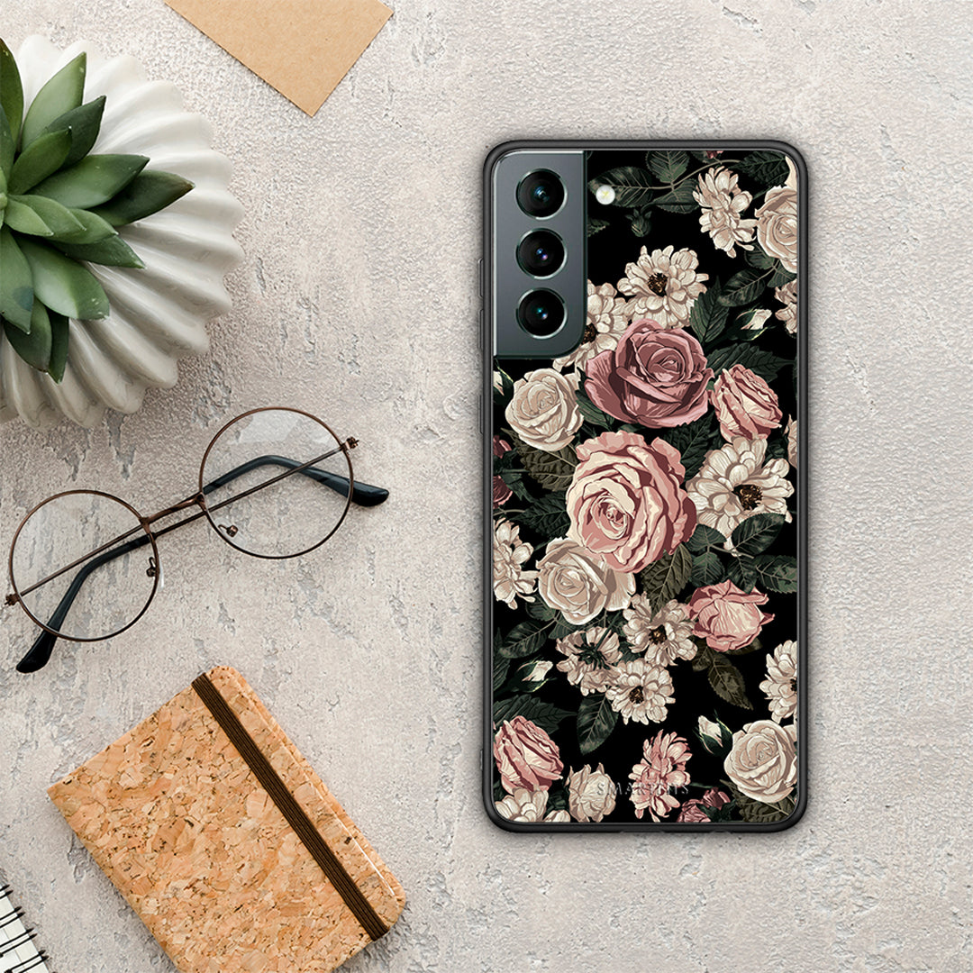 Flower Wild Roses - Samsung Galaxy S21 case