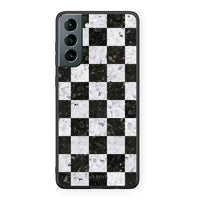 Thumbnail for 4 - Samsung S21 Square Geometric Marble case, cover, bumper