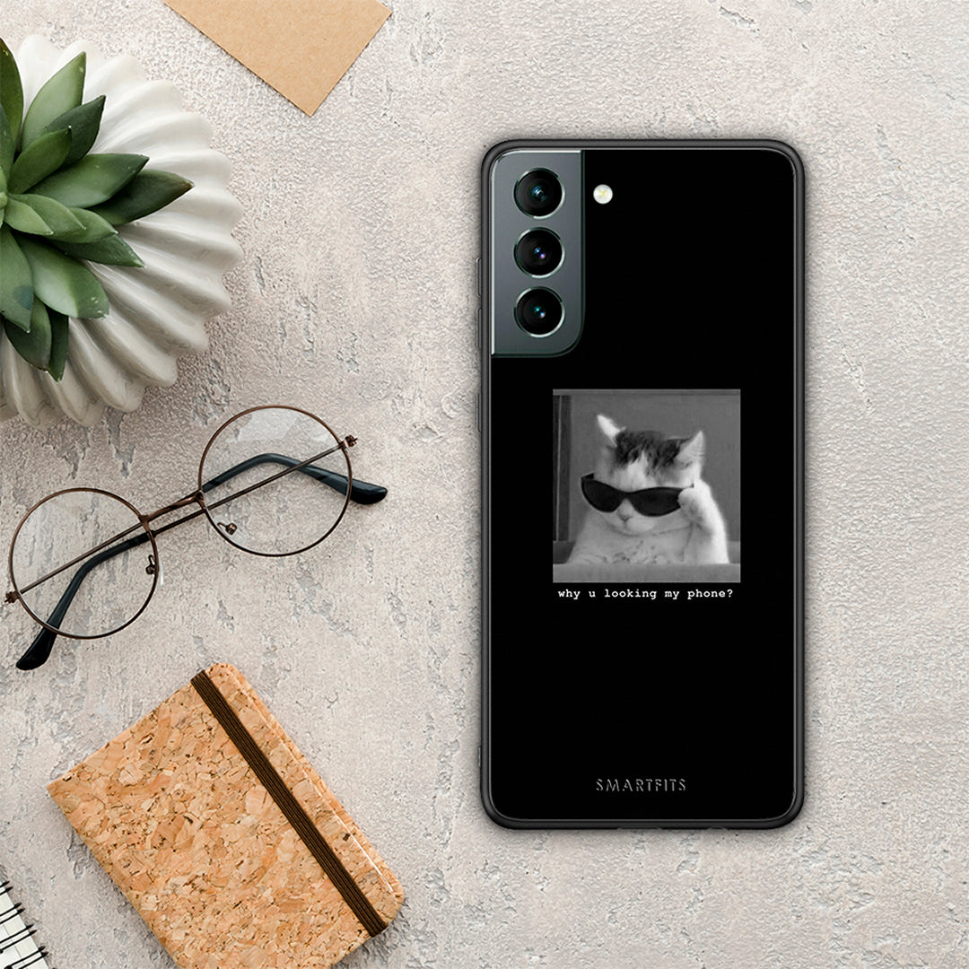 Meme Cat - Samsung Galaxy S21 case