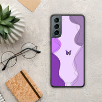 Thumbnail for Purple Mariposa - Samsung Galaxy S21 case