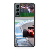 Thumbnail for Samsung S21 Racing Vibes θήκη από τη Smartfits με σχέδιο στο πίσω μέρος και μαύρο περίβλημα | Smartphone case with colorful back and black bezels by Smartfits