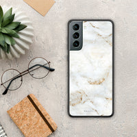Thumbnail for White Gold Marble - Samsung Galaxy S21 case