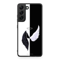 Thumbnail for Samsung S22 Angels Demons θήκη από τη Smartfits με σχέδιο στο πίσω μέρος και μαύρο περίβλημα | Smartphone case with colorful back and black bezels by Smartfits