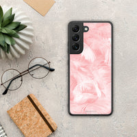 Thumbnail for Boho Pink Feather - Samsung Galaxy S22 case
