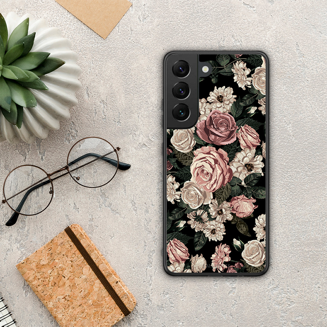 Flower Wild Roses - Samsung Galaxy S22 case