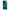Samsung S22 Marble Blue θήκη από τη Smartfits με σχέδιο στο πίσω μέρος και μαύρο περίβλημα | Smartphone case with colorful back and black bezels by Smartfits