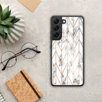 Thumbnail for Marble Gold Geometric - Samsung Galaxy S22 case