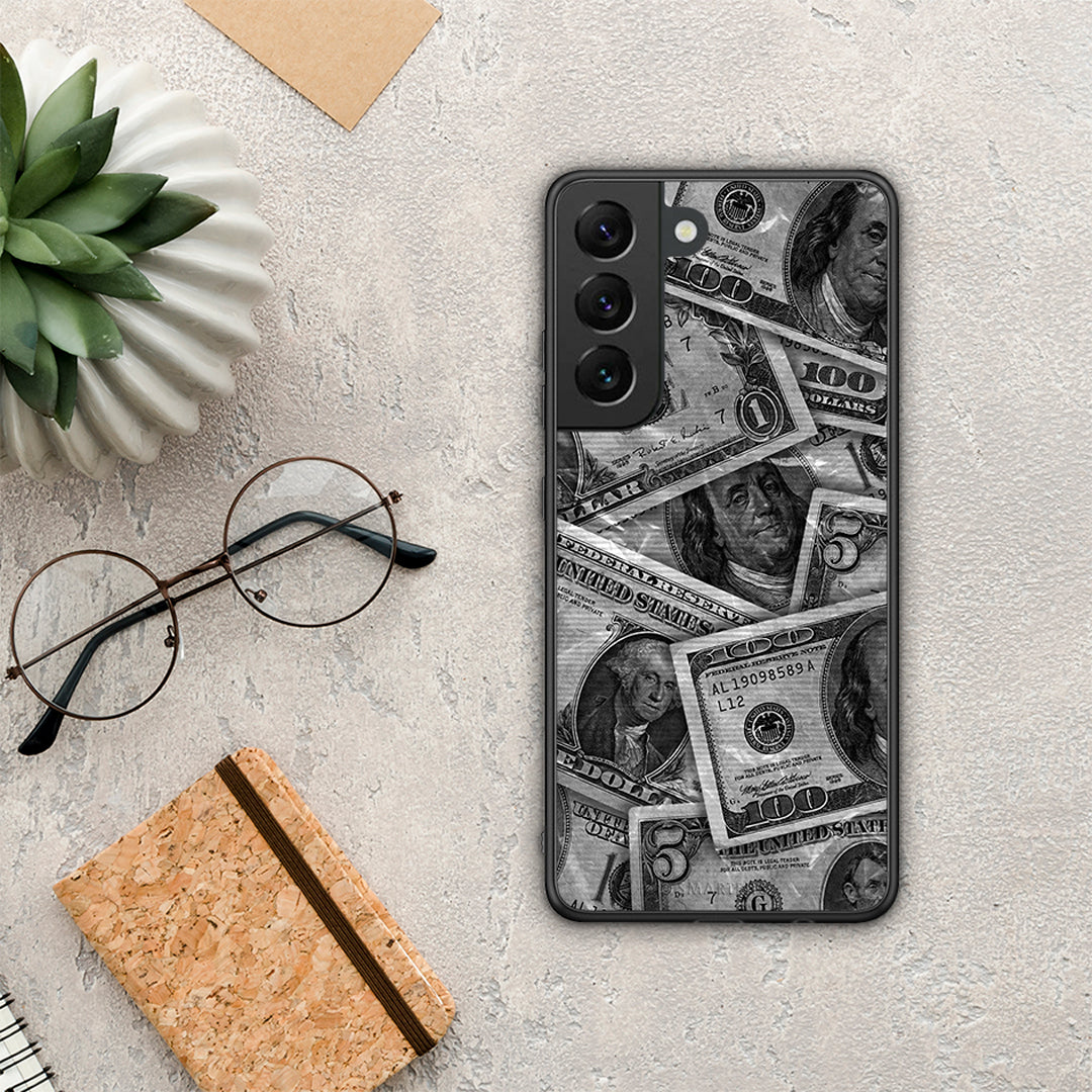 Money Dollars - Samsung Galaxy S22 case