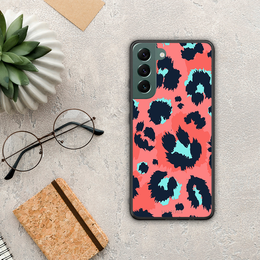 Animal Pink Leopard - Samsung Galaxy S22 Plus case