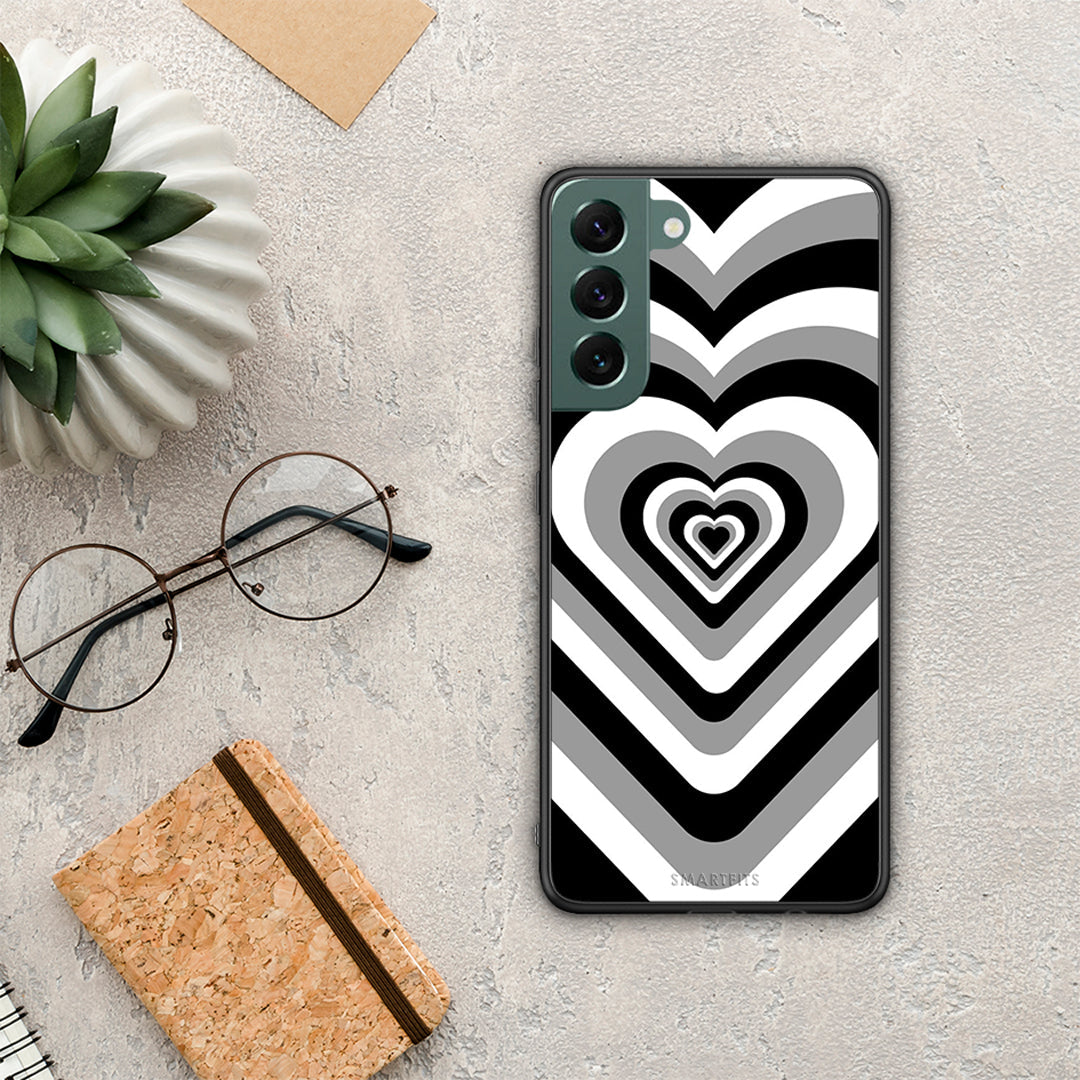 Black Hearts - Samsung Galaxy S22 Plus case