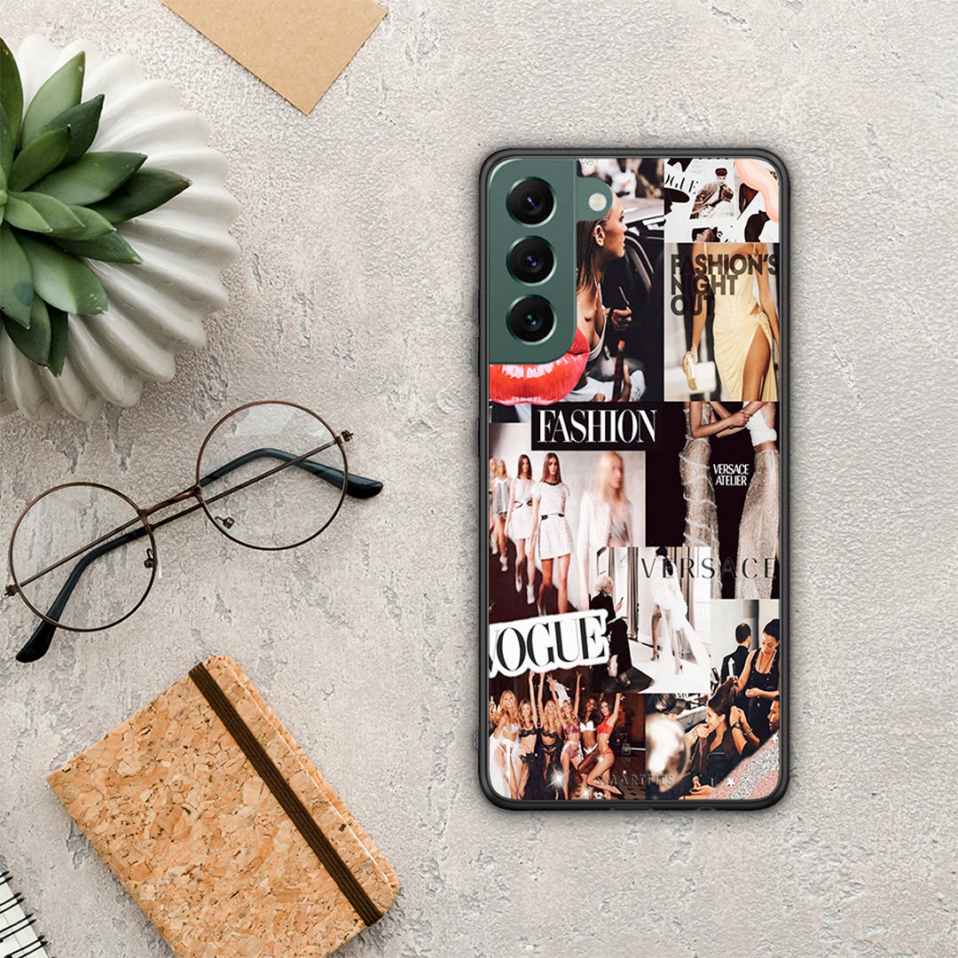 Collage Fashion - Samsung Galaxy S22 Plus case