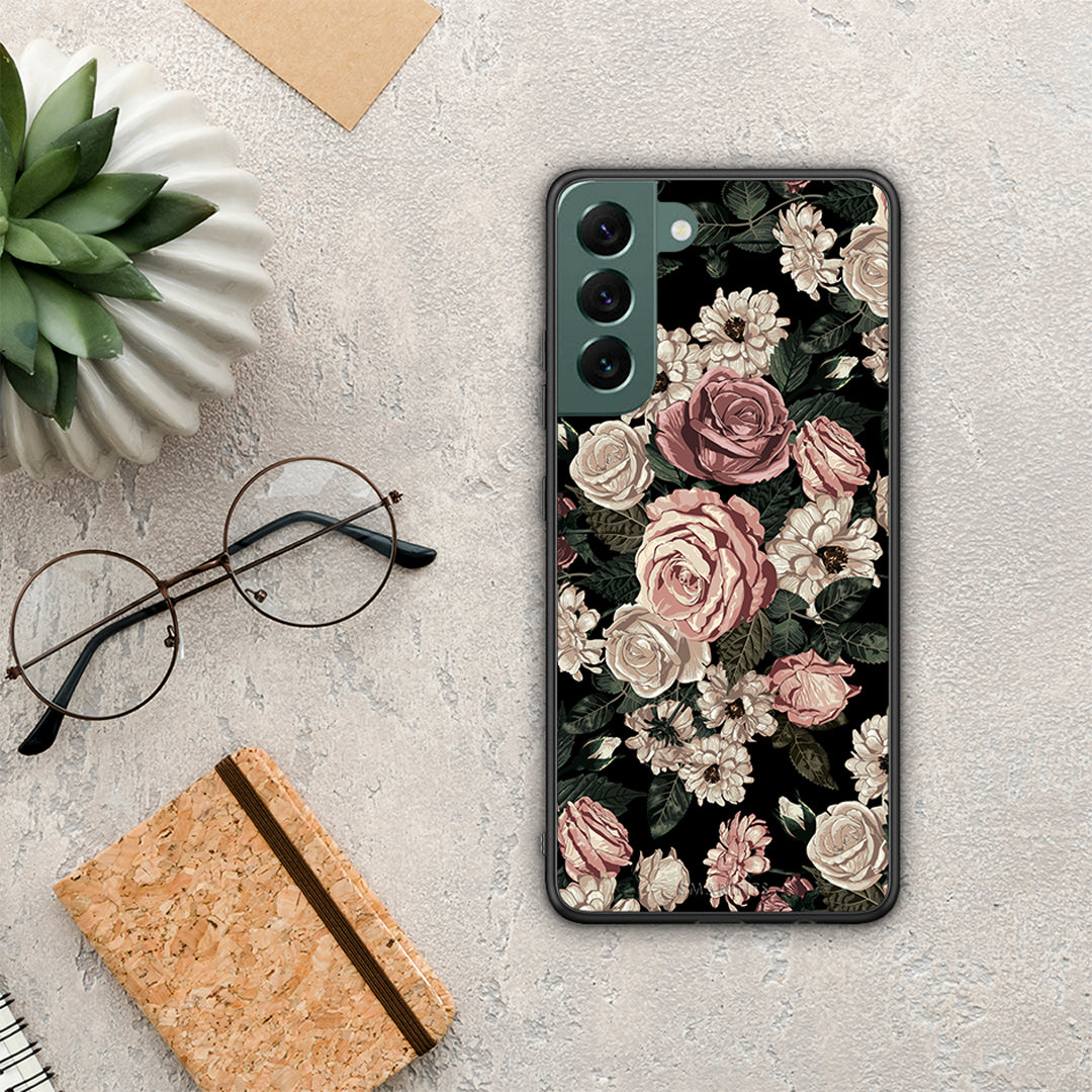 Flower Wild Roses - Samsung Galaxy S22 Plus case