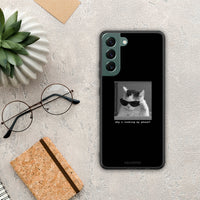 Thumbnail for Meme Cat - Samsung Galaxy S22 Plus case