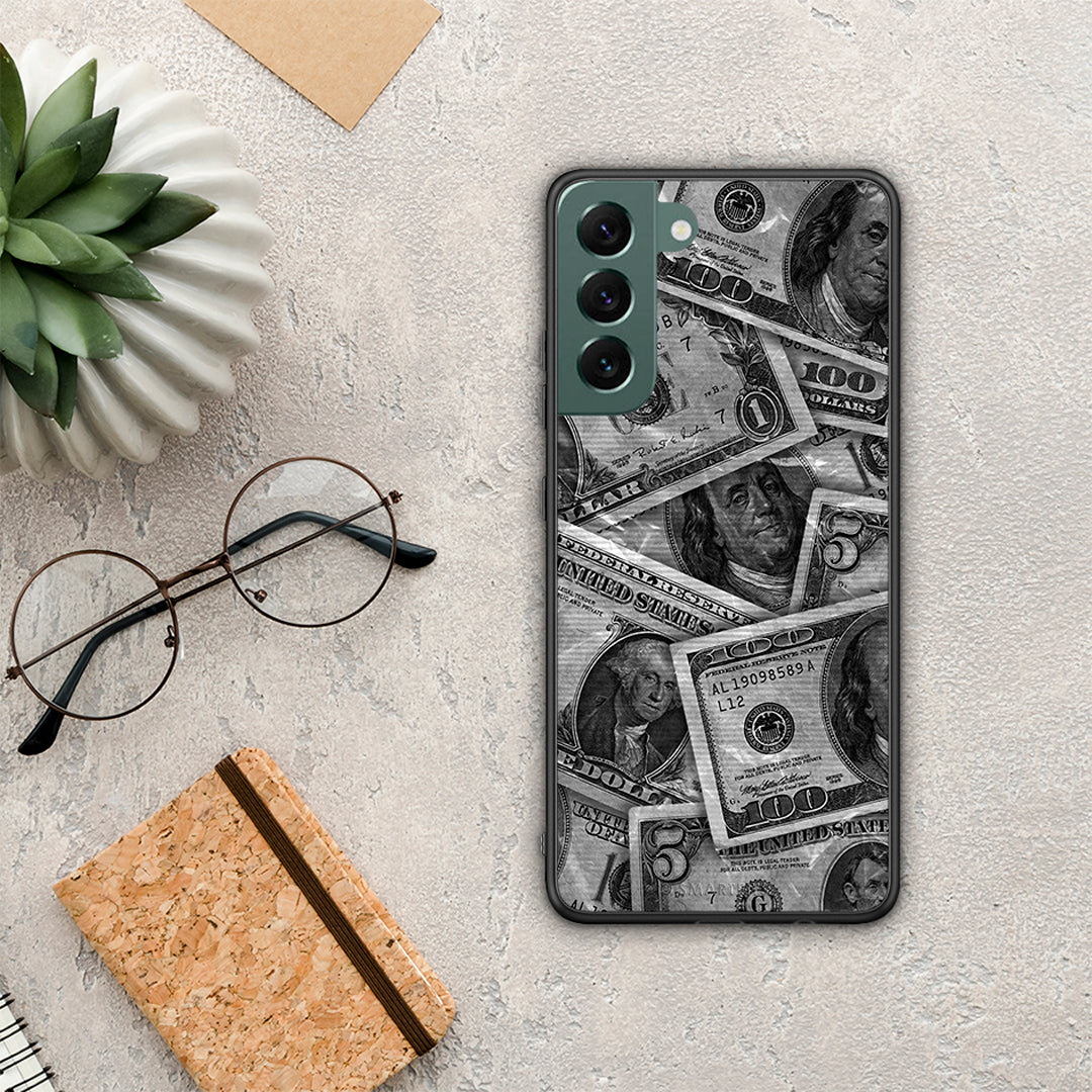 Money Dollars - Samsung Galaxy S22 Plus case