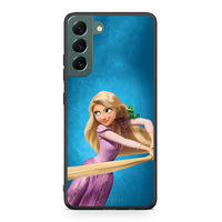 Thumbnail for Samsung S22 Plus Tangled 2 Θήκη Αγίου Βαλεντίνου από τη Smartfits με σχέδιο στο πίσω μέρος και μαύρο περίβλημα | Smartphone case with colorful back and black bezels by Smartfits