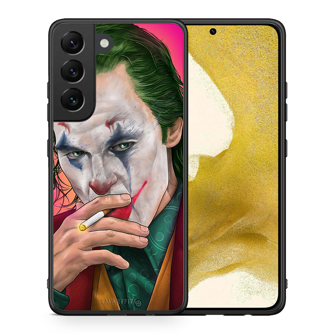 Θήκη Samsung S22 JokesOnU PopArt από τη Smartfits με σχέδιο στο πίσω μέρος και μαύρο περίβλημα | Samsung S22 JokesOnU PopArt case with colorful back and black bezels