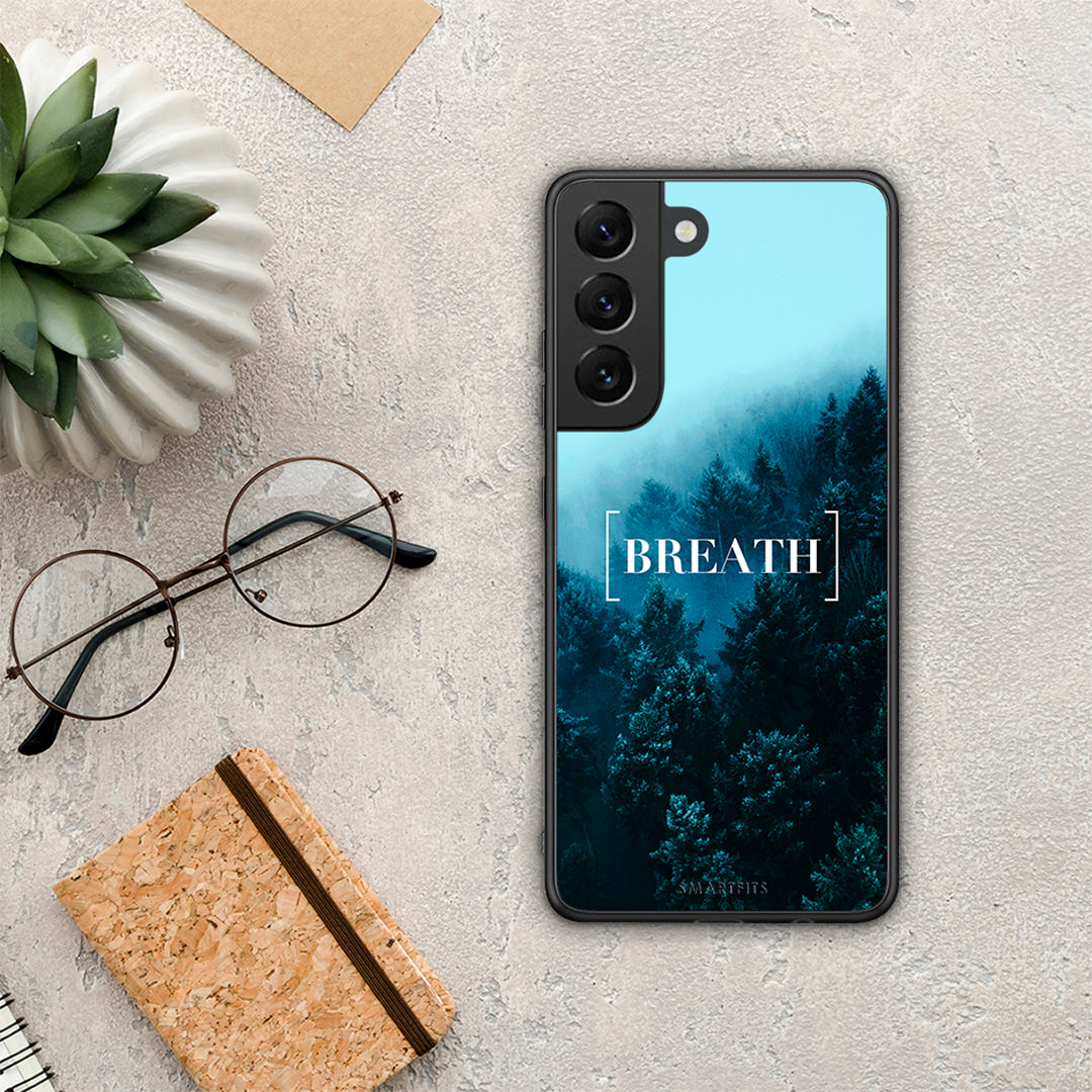 Quote Breath - Samsung Galaxy S22 case