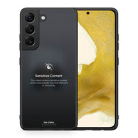 Thumbnail for Θήκη Samsung S22 Sensitive Content από τη Smartfits με σχέδιο στο πίσω μέρος και μαύρο περίβλημα | Samsung S22 Sensitive Content case with colorful back and black bezels