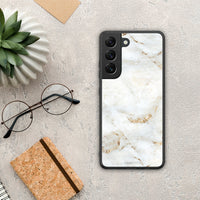 Thumbnail for White Gold Marble - Samsung Galaxy S22 case