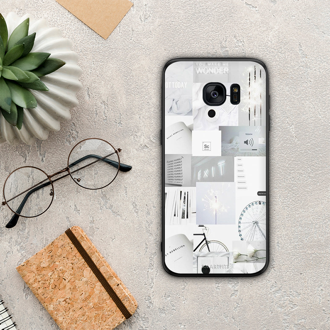 Collage Make Me Wonder - Samsung Galaxy S7 case