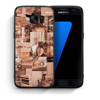 Thumbnail for Θήκη Αγίου Βαλεντίνου Samsung S7 Collage You Can από τη Smartfits με σχέδιο στο πίσω μέρος και μαύρο περίβλημα | Samsung S7 Collage You Can case with colorful back and black bezels