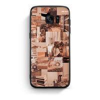Thumbnail for samsung s7 Collage You Can Θήκη Αγίου Βαλεντίνου από τη Smartfits με σχέδιο στο πίσω μέρος και μαύρο περίβλημα | Smartphone case with colorful back and black bezels by Smartfits