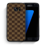 Thumbnail for Θήκη Samsung S7 Glamour Designer από τη Smartfits με σχέδιο στο πίσω μέρος και μαύρο περίβλημα | Samsung S7 Glamour Designer case with colorful back and black bezels