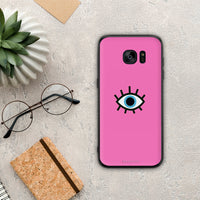 Thumbnail for Blue Eye Pink - Samsung Galaxy S7 edge case