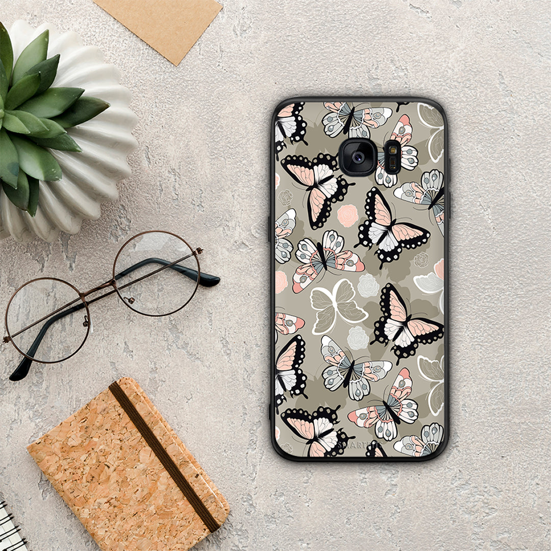 Boho Butterflies - Samsung Galaxy S7 edge case