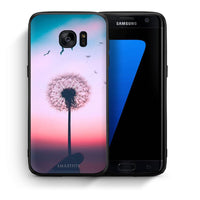 Thumbnail for Θήκη Samsung S7 Edge Wish Boho από τη Smartfits με σχέδιο στο πίσω μέρος και μαύρο περίβλημα | Samsung S7 Edge Wish Boho case with colorful back and black bezels