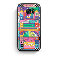 Thumbnail for samsung s7 edge Bubbles Soap θήκη από τη Smartfits με σχέδιο στο πίσω μέρος και μαύρο περίβλημα | Smartphone case with colorful back and black bezels by Smartfits