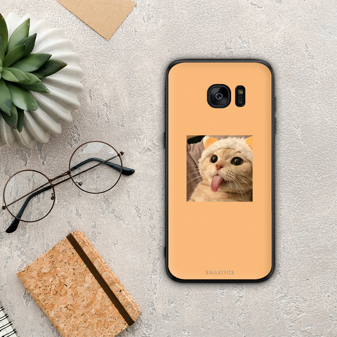 Cat Tongue - Samsung Galaxy S7 edge case