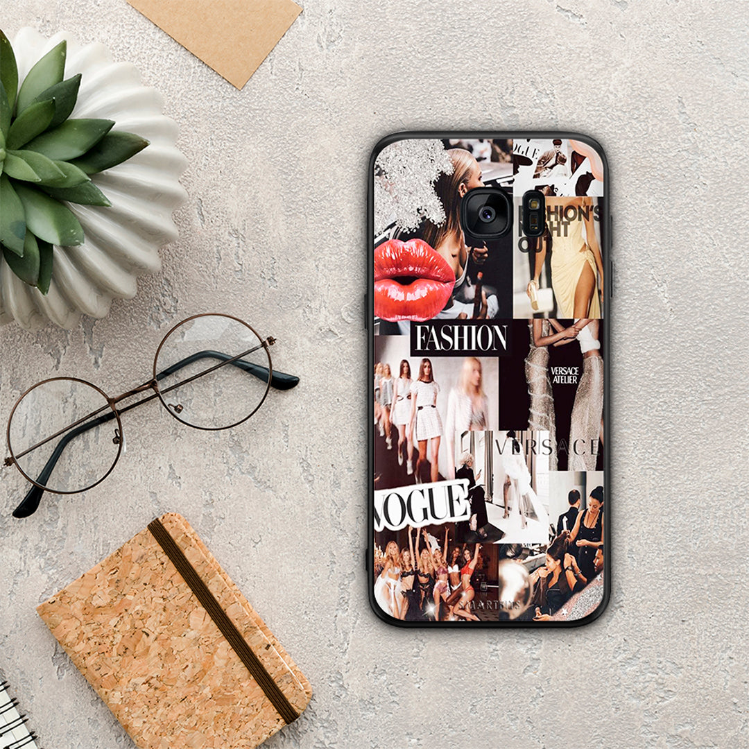 Collage Fashion - Samsung Galaxy S7 Edge case