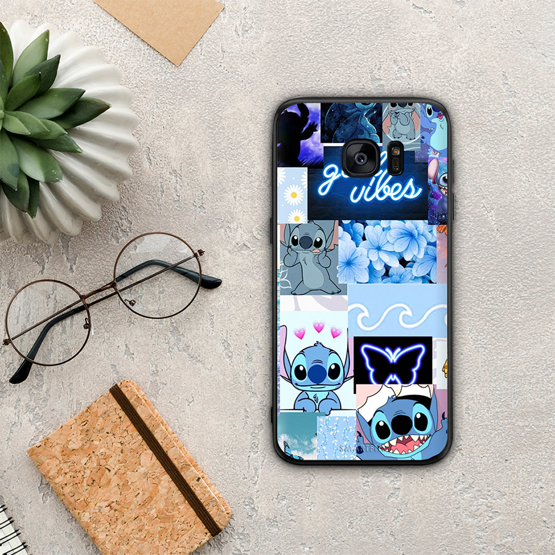 Collage Good Vibes - Samsung Galaxy S7 edge case