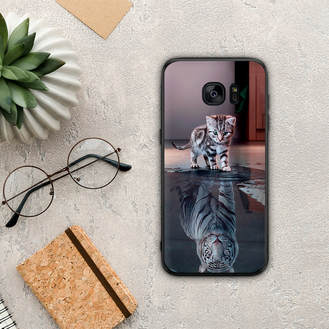 Cute Tiger - Samsung Galaxy S7 Edge case
