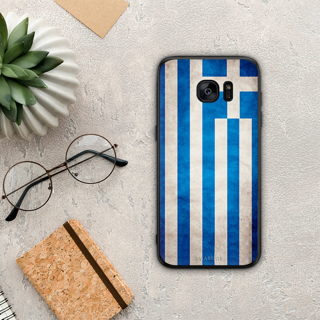 Flag Greek - Samsung Galaxy S7 edge case