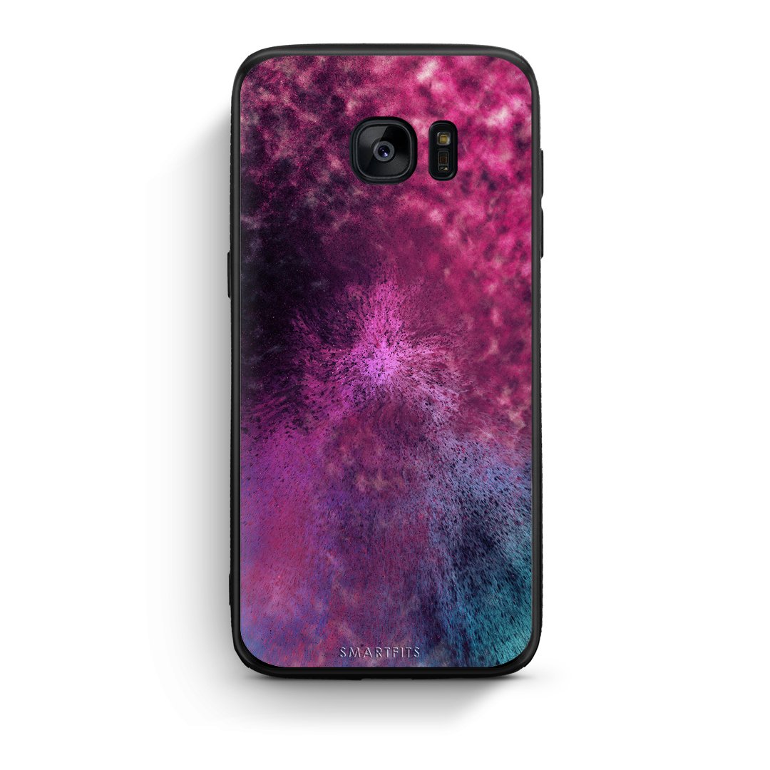 52 - samsung galaxy s7 edge Aurora Galaxy case, cover, bumper
