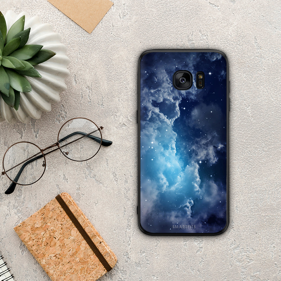Galactic Blue Sky - Samsung Galaxy S7 case
