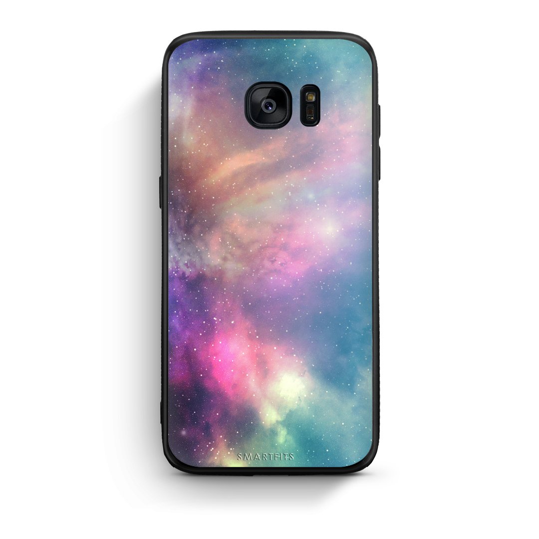 105 - samsung galaxy s7 Rainbow Galaxy case, cover, bumper