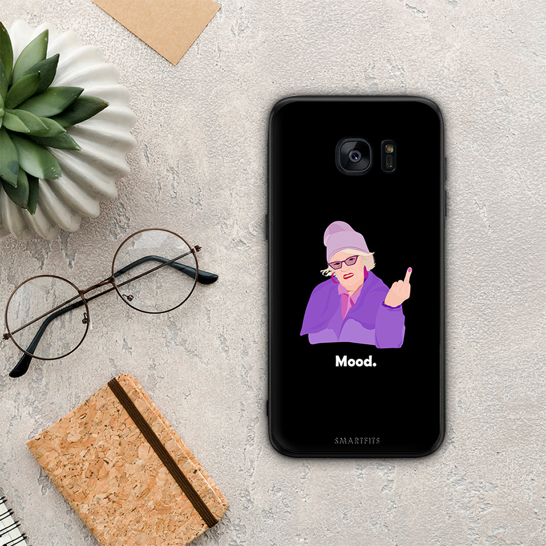 Grandma Mood Black - Samsung Galaxy S7 Edge case